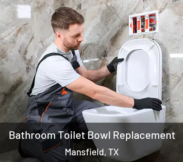  Bathroom Toilet Bowl Replacement Mansfield, TX