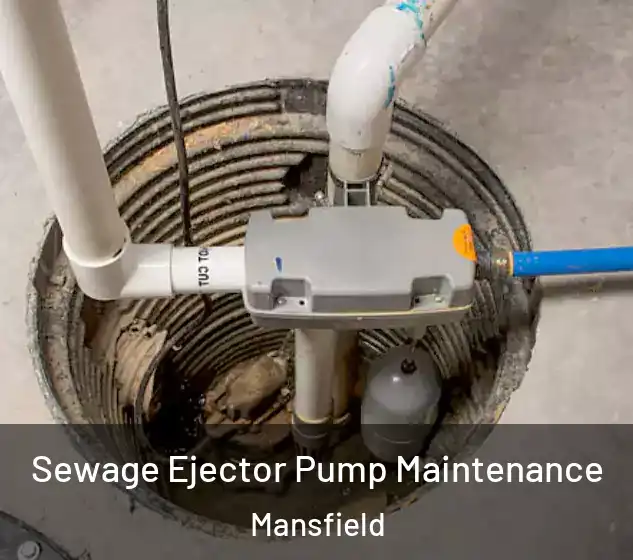  Sewage Ejector Pump Maintenance Mansfield