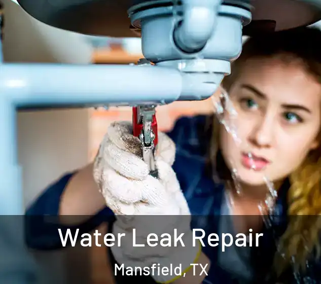  Water Leak Repair Mansfield, TX